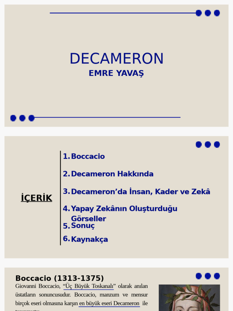 Decameron | PDF