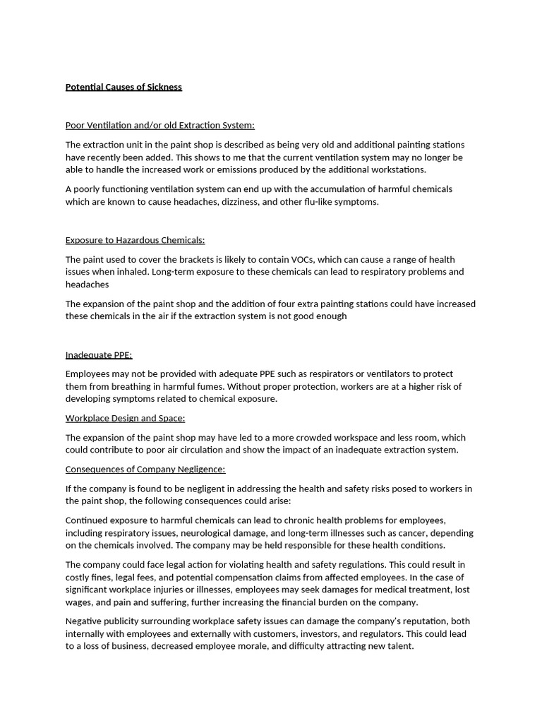 Task 4 | PDF | Occupational Safety And Health | Personal Protective ...