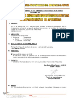 Informe de Cia No 213 - Fenomenos Hidrometeorologicos en Apurimac-InDECI-20120225