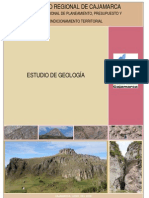 Geología de la región Cajamarca: Unidades litoestratigráficas, estructuras y recursos