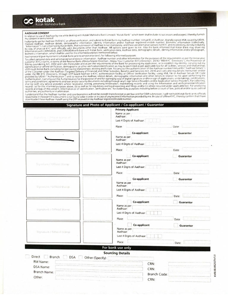 App Form | PDF