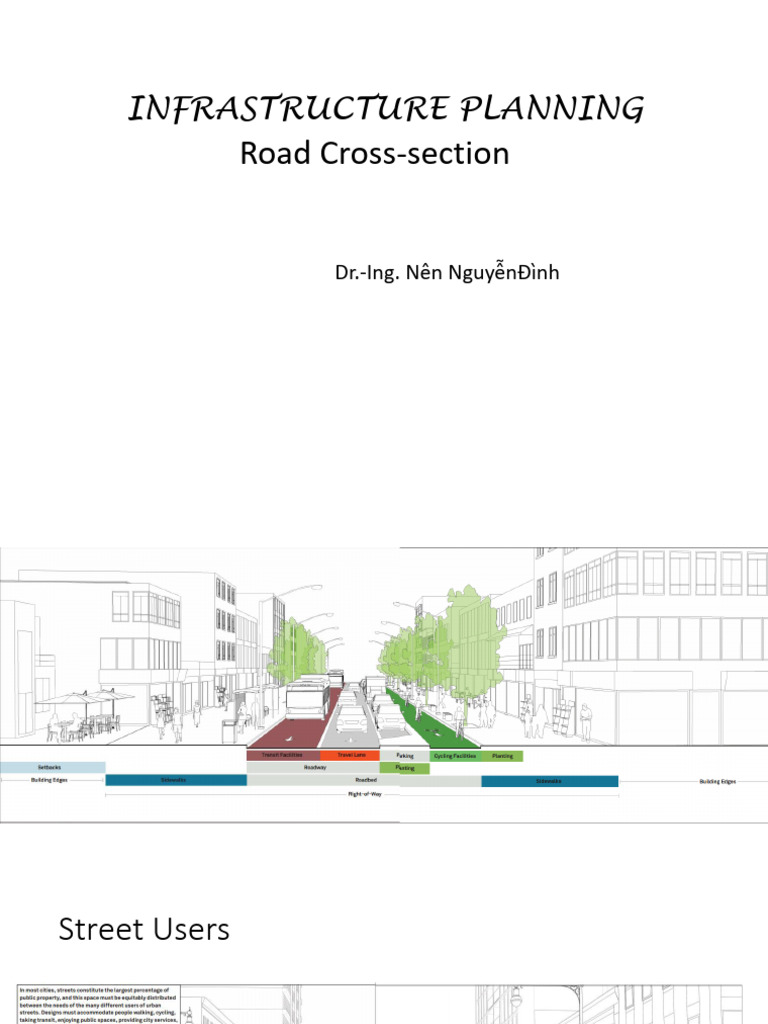 INFRASTRUCTURE PLANNING - Cross Section | PDF