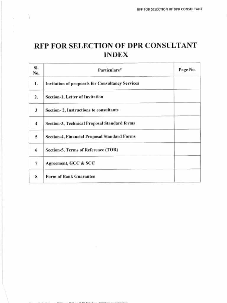 RFP | PDF