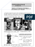 Introduction Topographie