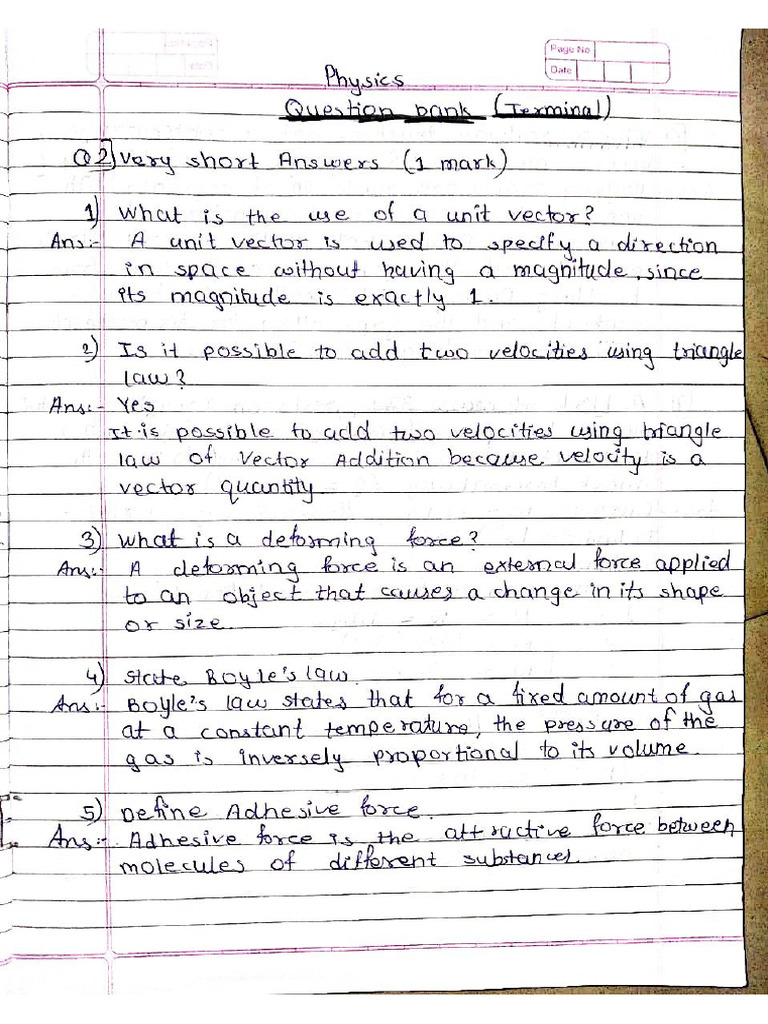 Physics PDF Solution | PDF