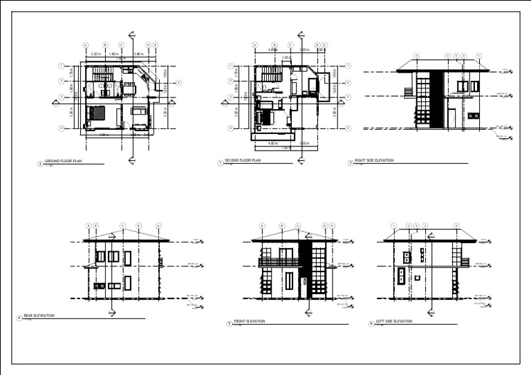 Architectural Plans | PDF | Technical Drawing