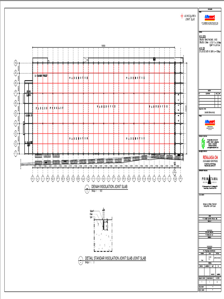 Warehouse Center Shop Drawing Details | PDF