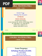 Download Materi Kuliah Logika Matematika 090310 by Padang Wardoyo SN95576487 doc pdf
