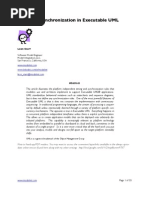Time and Synchronization in Executable UML