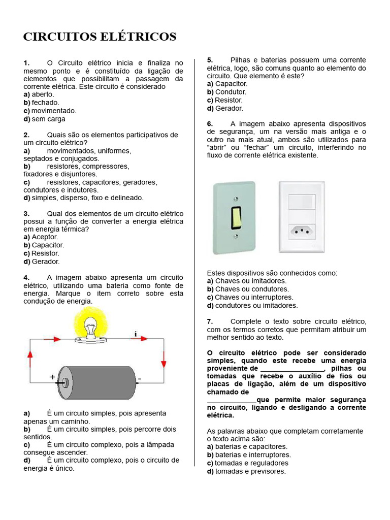 Fundamentos de Circuitos Elétricos | PDF | Rede elétrica | Eletricidade