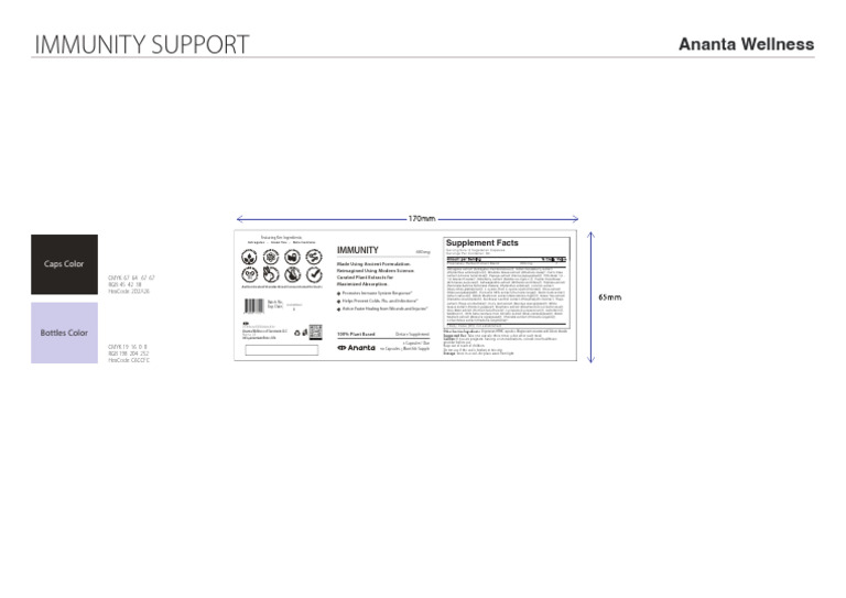 Immune Support Supplement Details | PDF