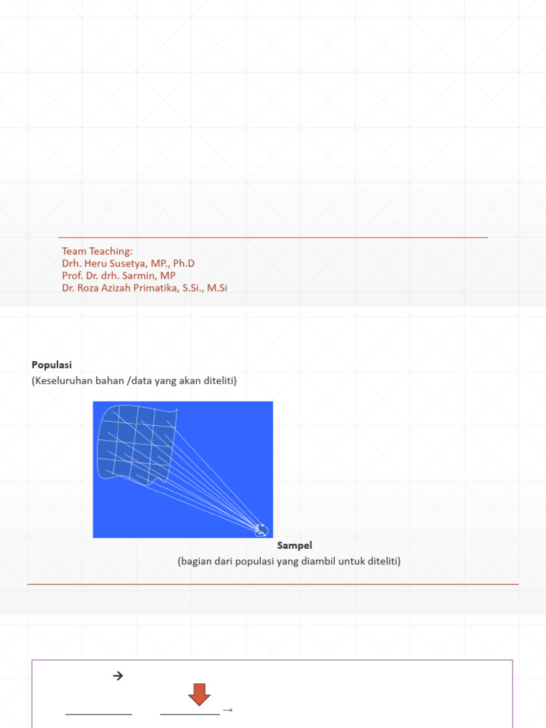 Metode Sampling dalam Penelitian Statistik | PDF
