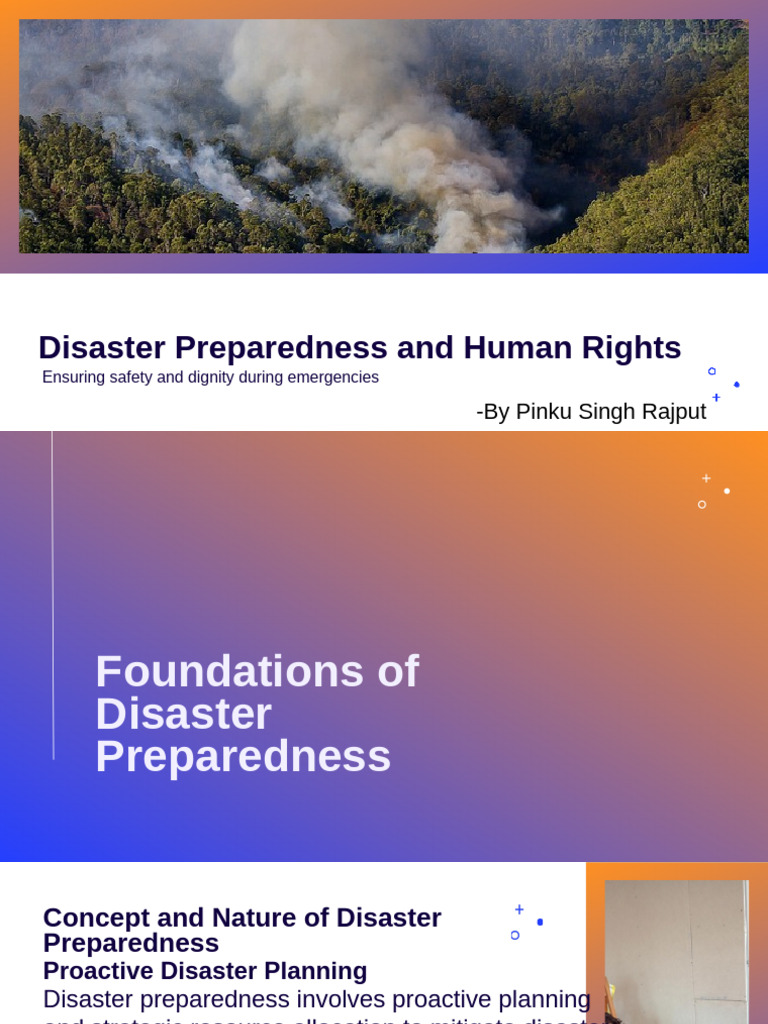 Disaster Preparedness and Human Rights | PDF | Emergency Management ...