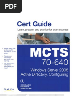 Download 70-640 MCTS Windows Server 2008 Active Directory Configuring Pearson Cert Guide by subzeroepsilon SN95578511 doc pdf