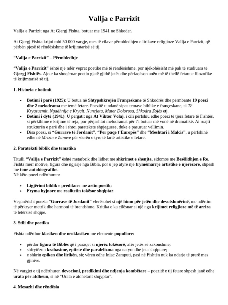 Vallja e Parrizit | PDF