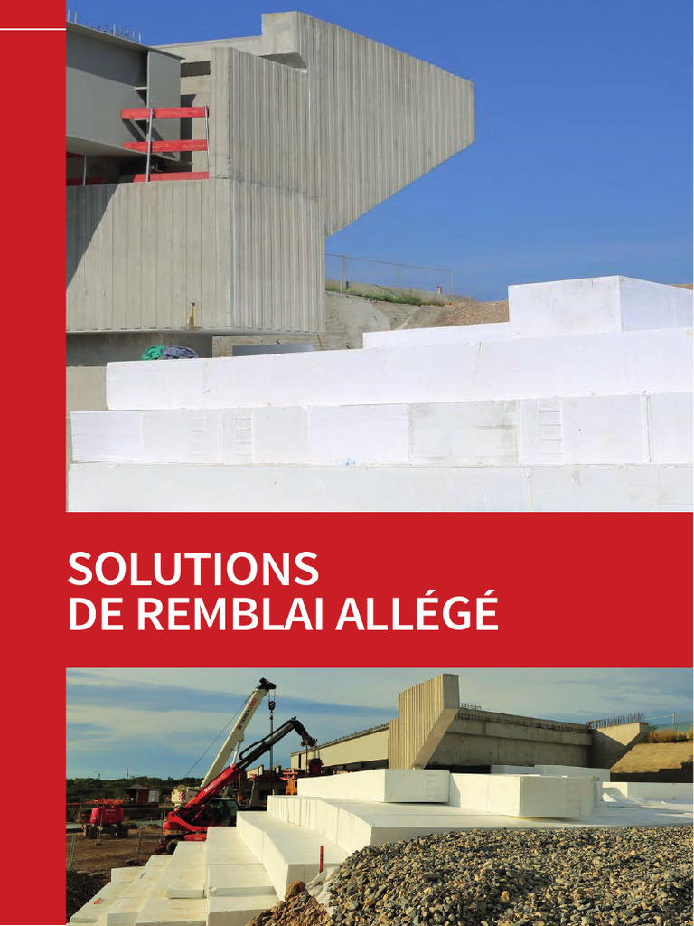 Solutions de Remblai Allégé en Polystyrène | PDF | Béton | Ingénierie ...