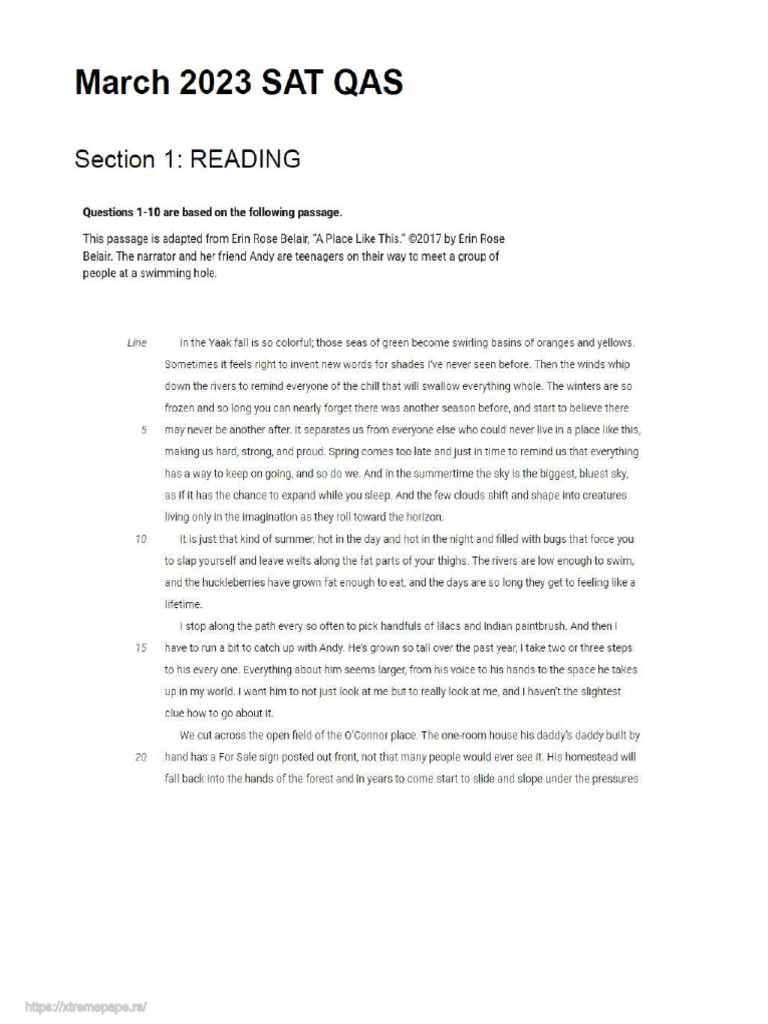 March 2023 SAT Reading Passage Analysis | PDF | Stars | Plant Breeding
