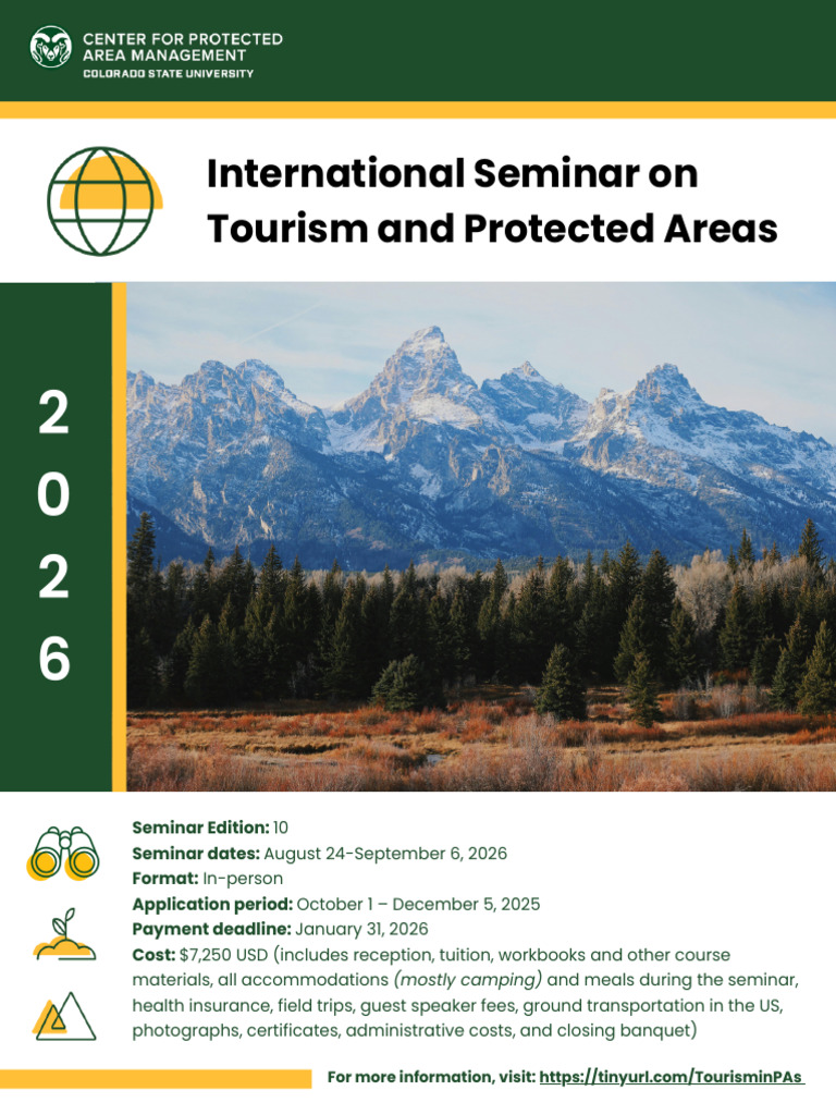 2026 Seminar on Tourism & Protected Areas | PDF | Lakota People | Tourism