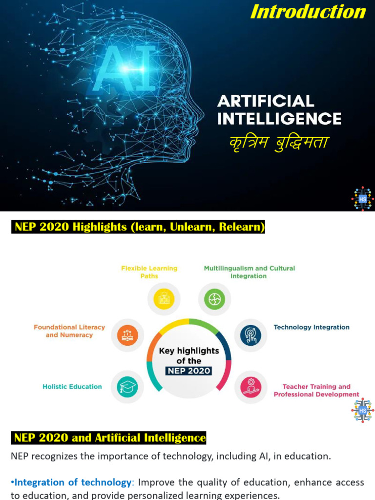 NEP 2020: AI Integration in Education | PDF | Artificial Intelligence ...