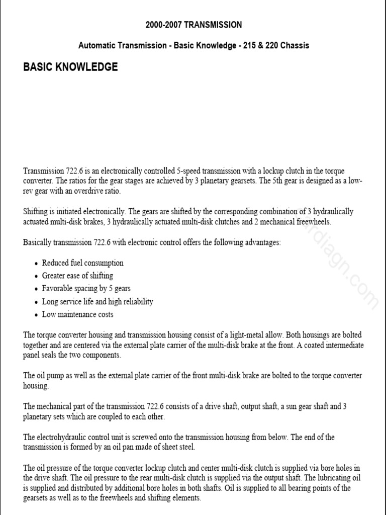 Automatic Transmission | PDF | Automatic Transmission | Manual Transmission