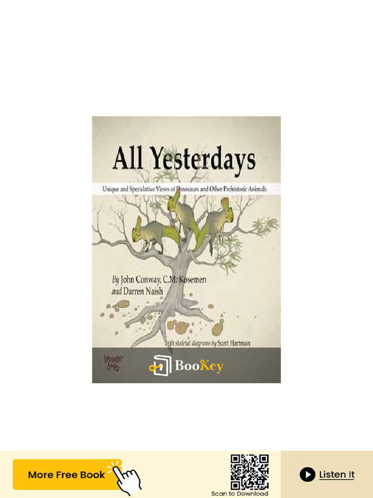 All Yesterdays PDF | PDF | Dinosaurs | Paleoart