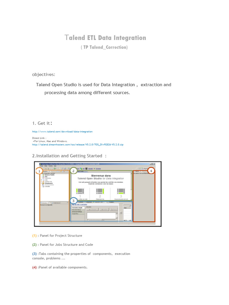 Talend ETL Data Integration Guide | PDF | Comma Separated Values ...