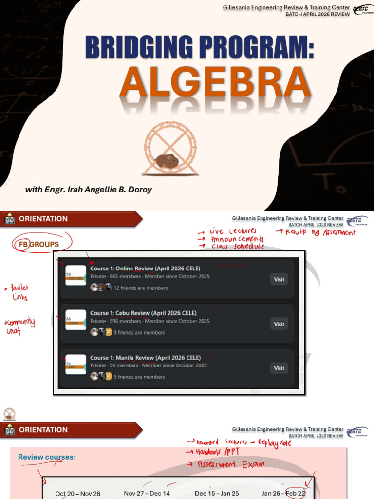 Bridging - Algebra Fundamentals | PDF | Equations | Multiplication