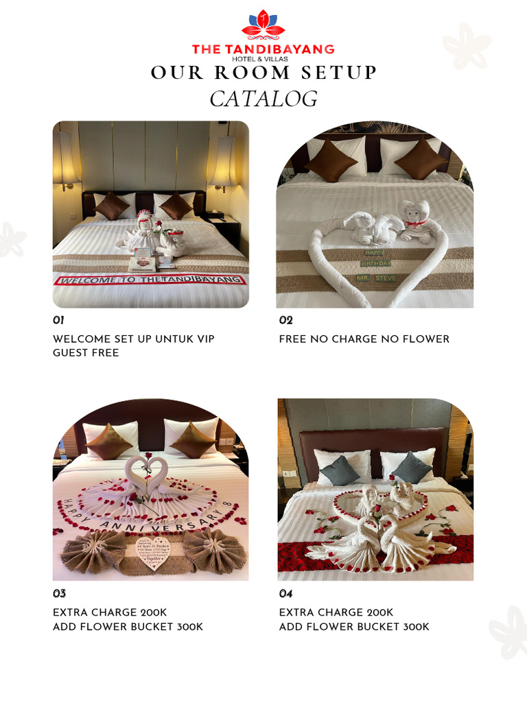 VIP Room Setup Options and Charges | PDF