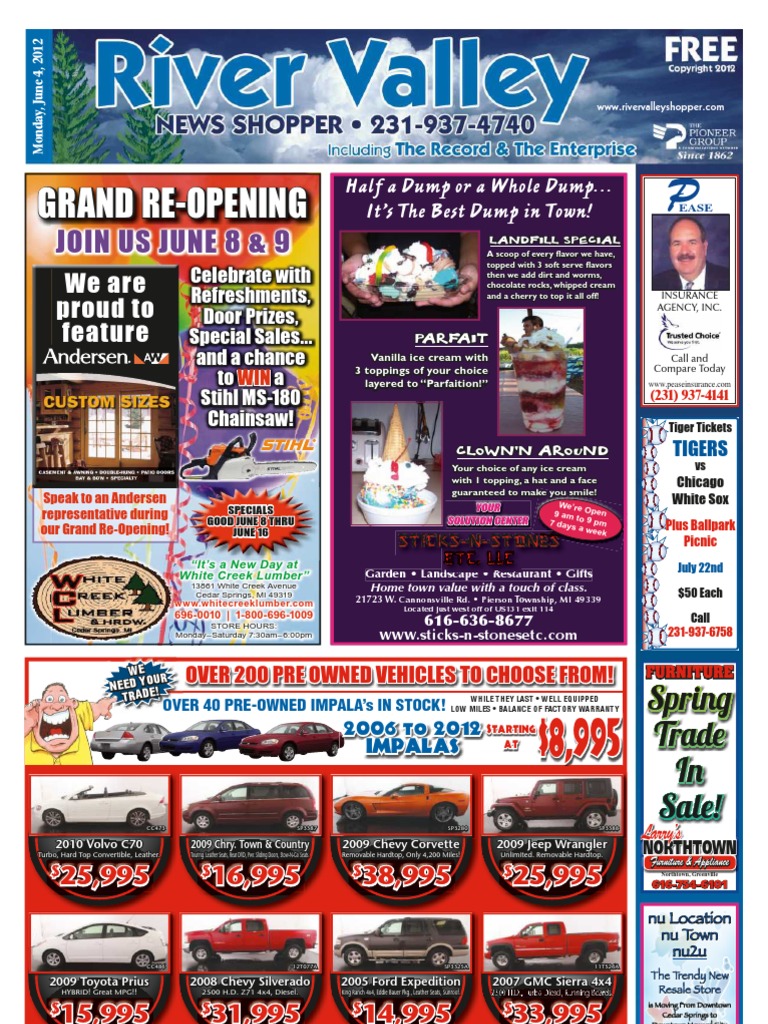 River Valley News Shopper, June 4, 2012 | PDF | Wellness | Medical