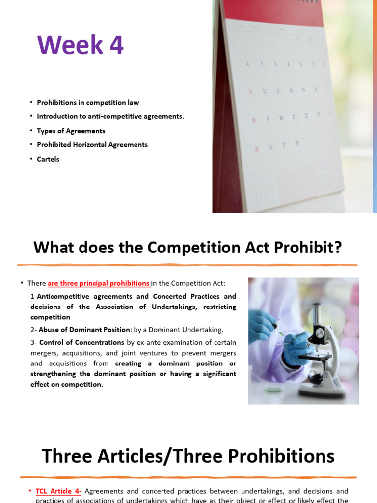 Competition Law-4 | PDF | Competition Law | Cartel