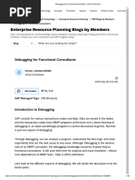 Adobe Form Debugging Techniques | PDF | Debugging | Information Technology
