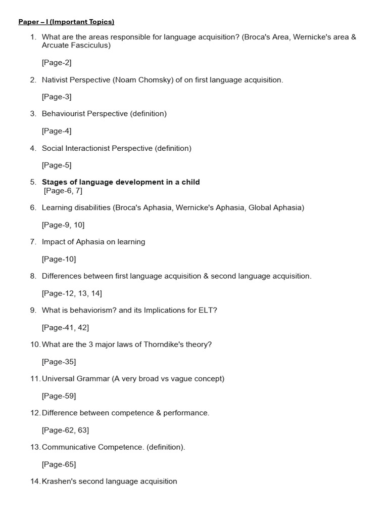 Paper I | PDF | Learning Styles | Language Acquisition
