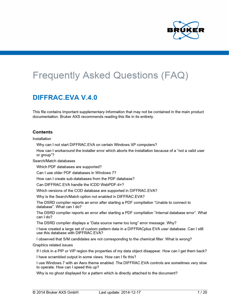 Diffrac - Eva Faq | PDF | Microsoft Windows | Booting