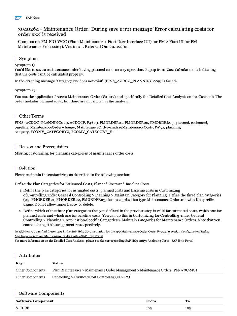 Oss Note 2 | PDF