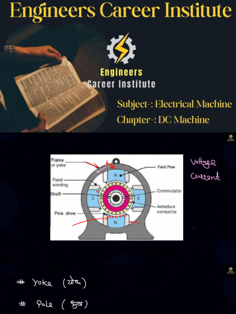 Lecture 3 DC Machine (Contruction Part 2) PDF | PDF