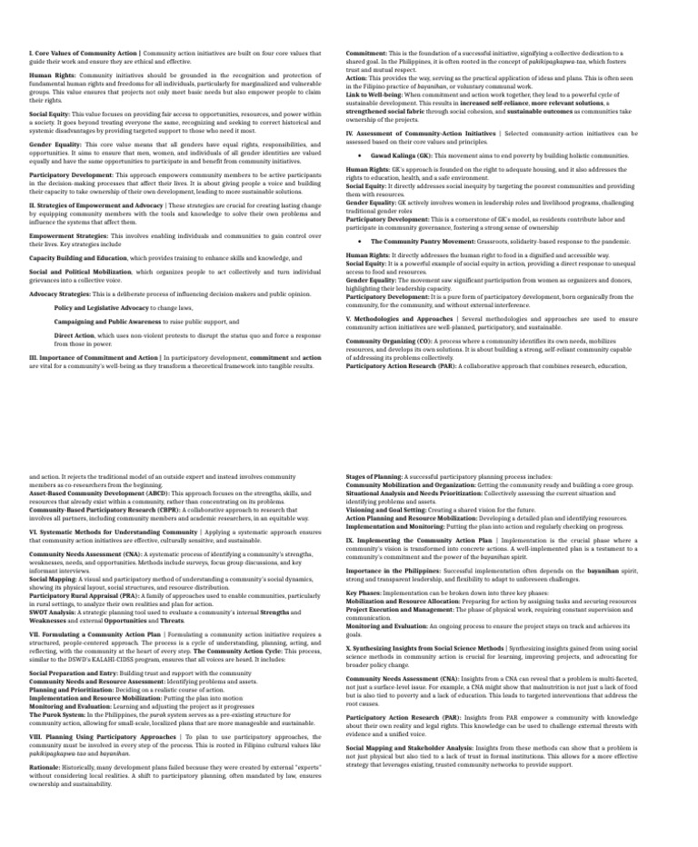 CESC 2nd Quarter | PDF | Participatory Action Research | Community