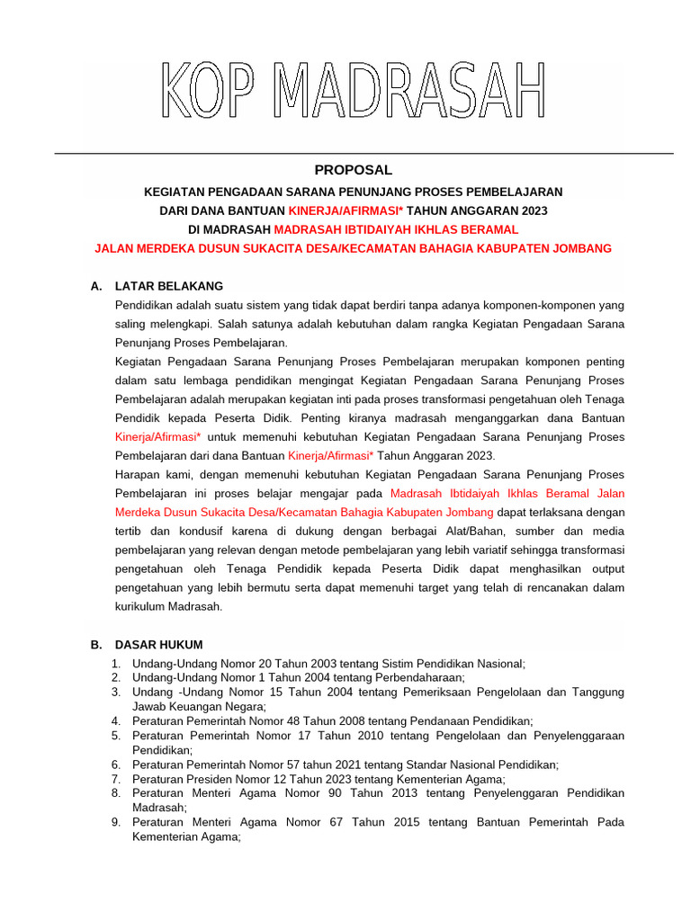 3a. Proposal Kegiatan | PDF