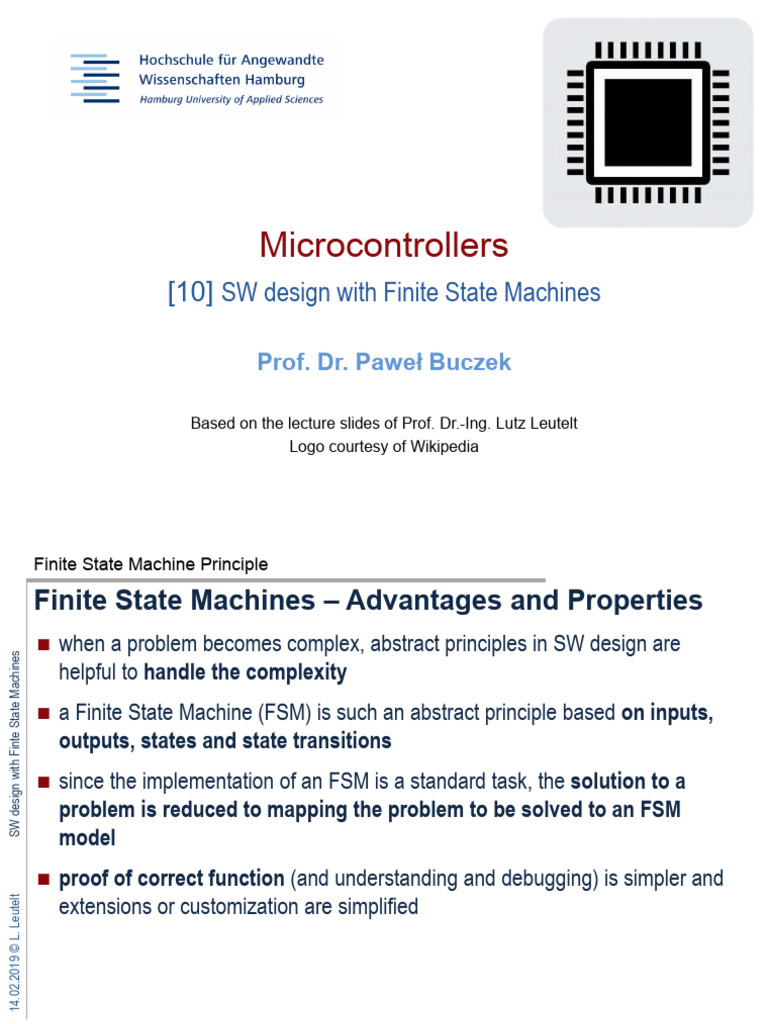 FSM Design for Quiz Timer System | PDF | Timer | Microcontroller