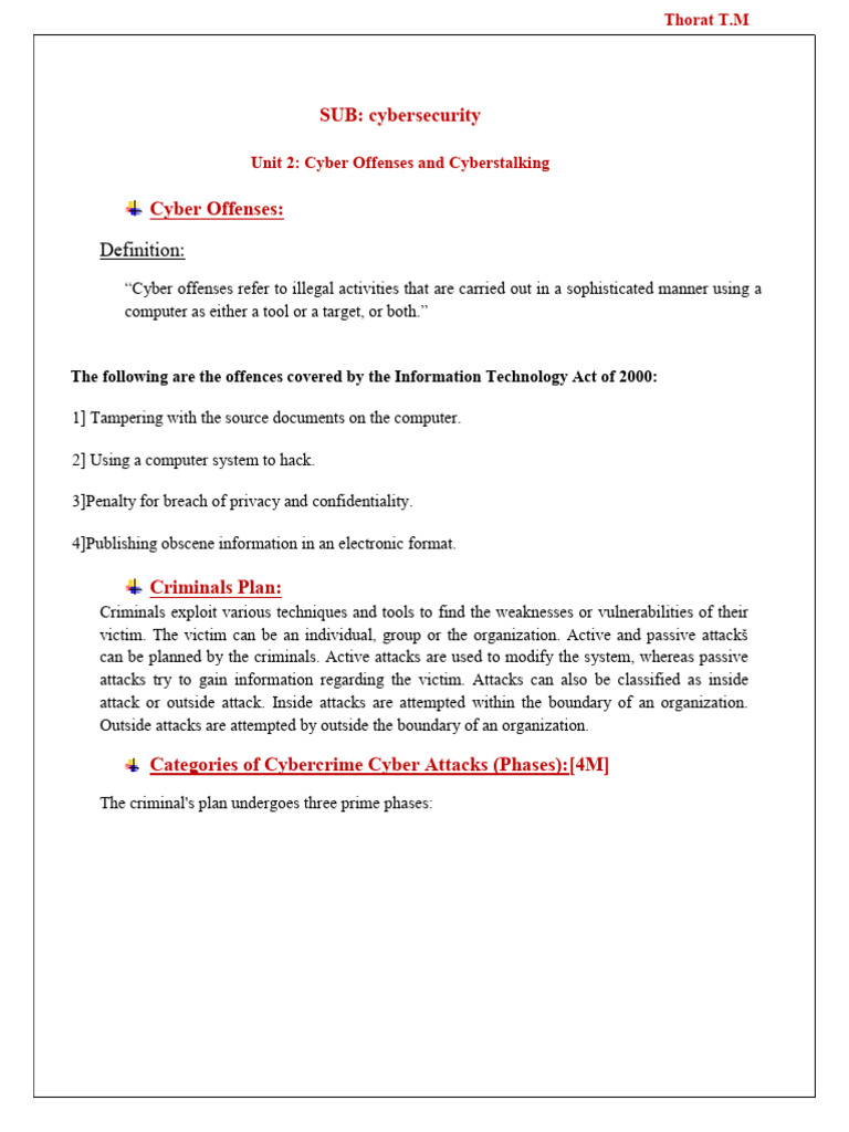 cybersecurity unit 2 | PDF | Phishing | Security