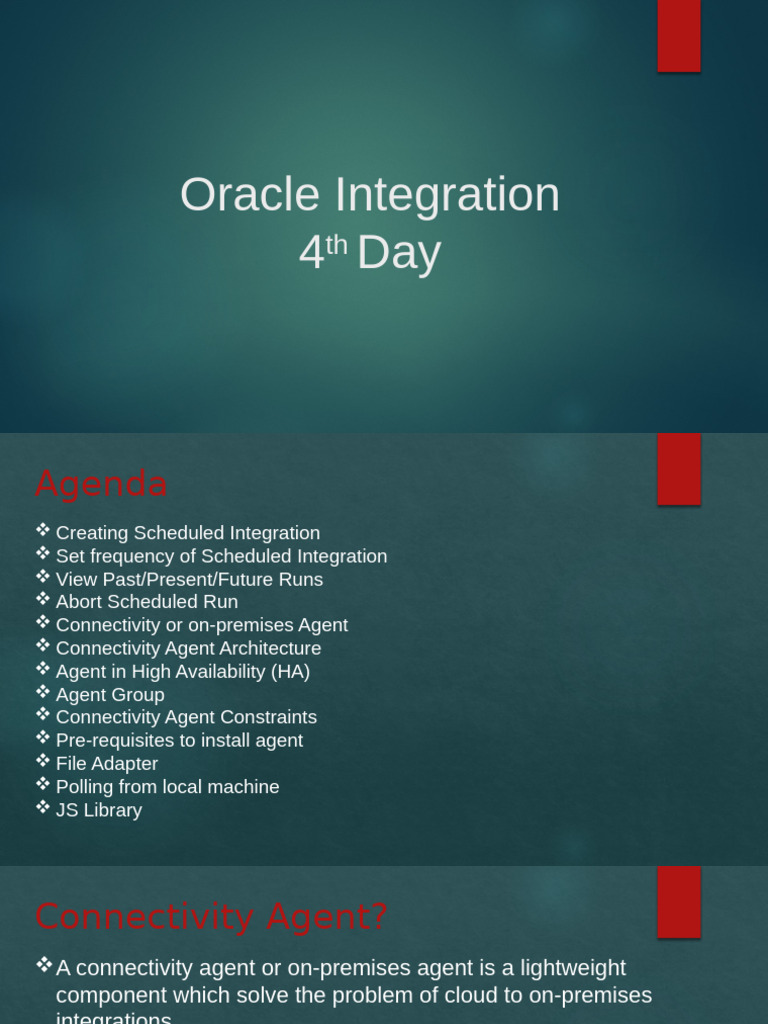 Oracle Integration Connectivity Agent Guide | PDF | Virtual Machine ...