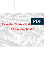 Canadian Culture in The 1950's: A Changing World
