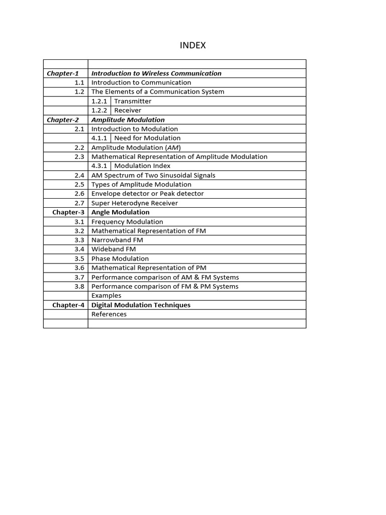Wireless Communication Basics Explained | PDF | Detector (Radio ...