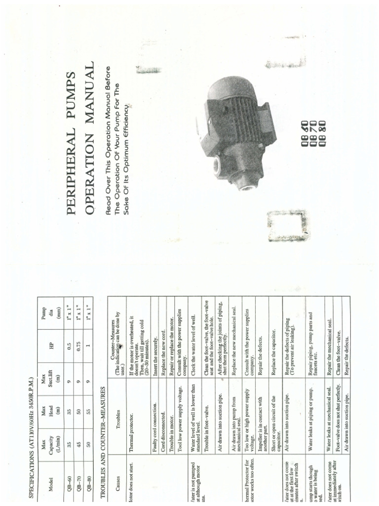 QB 60-70-80 | PDF
