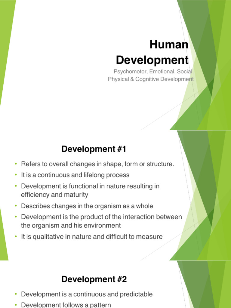 Human Development Pdf