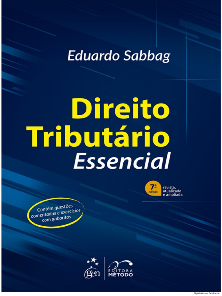 Direito Tributa Rio Essencial 7a Edic A | PDF