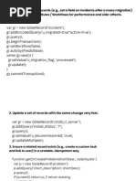 GlideRecord Cheat Sheet & Pagination Guide | PDF | Computer Programming ...