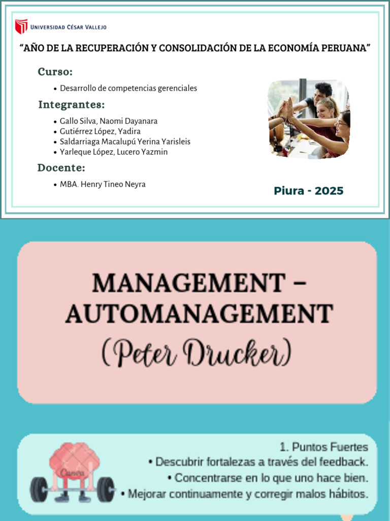 Autoconocimiento y Gestión Personal | PDF | Las emociones | Comportamiento