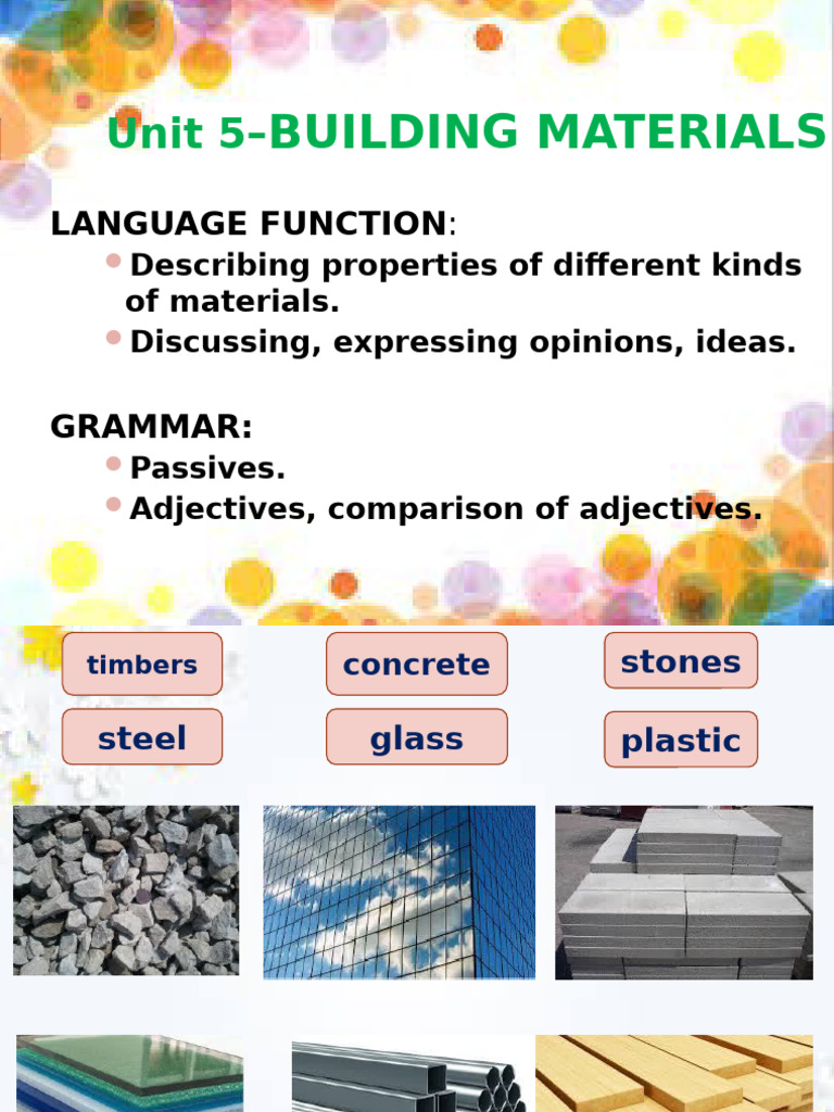 Understanding Building Materials and Their Uses | PDF | Framing ...