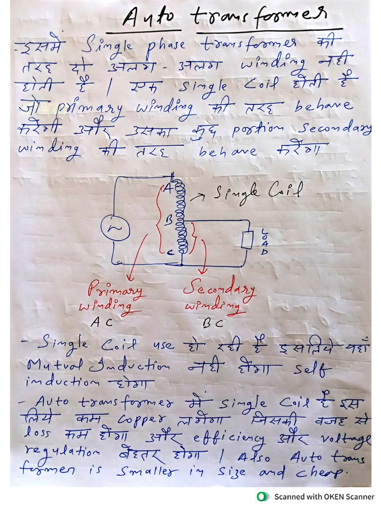 Auto Transformer 250517 134645 | PDF