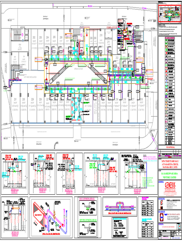 1st Floor Hvac Shop Drawing-For Approval (r0) - 11.01.2023 | PDF ...